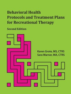 cover image of Behavioral Health Protocols and Treatment Plans for Recreational Therapy